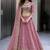Pink COLOR FENDY SATIN HEAVY EMBROIDERY WORK WEDDING WEAR STITCHED LEHENGA CHOLI