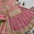 Pink COLOR FENDY SATIN HEAVY EMBROIDERY WORK WEDDING WEAR STITCHED LEHENGA CHOLI