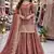 Onion COLOR FENDY SATIN HEAVY EMBROIDERY WORK WEDDING WEAR STITCHED LEHENGA CHOLI