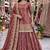 Onion COLOR FENDY SATIN HEAVY EMBROIDERY WORK WEDDING WEAR STITCHED LEHENGA CHOLI