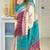 Soft tussar silk sarees with beautiful digital print attractive checks design saree  with tassels