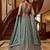 Fantastic Sea Green Dori Work Oragnza Lehenga Choli With Dupatta