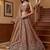 Delightful Brown Multi Thread Work Oragnza Sangeet Wear Lehenga Choli