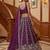 Attractive Purple Dori Work Oragnza Designer Lehenga Choli With Dupatta