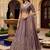 Bewitching Lilac Sequins Silk Reception Wear Lehenga With Blouse