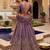 Bewitching Lilac Sequins Silk Reception Wear Lehenga With Blouse