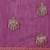 Banarasi silk blend cotton saree in magenta  colour with zari work