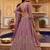Precious Mauve Heavy Embroidered Silk Bridesmaid Lehenga Choli