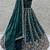 Ravishing Teal Green Embroidered Oragnza Mehendi Wear Lehenga With Blouse