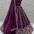 Attractive Purple Dori Work Oragnza Designer Lehenga Choli With Dupatta