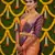 Mustard blue silk blend banarasi saree with unstitched blouse piece