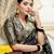 Black soft silk blend banarasi jacuard work designer party wear saree with unstitched blouse piece