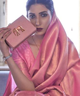  weaving saree with rich pallu & elegant finish 2