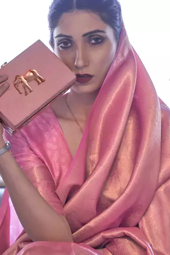  weaving saree with rich pallu & elegant finish