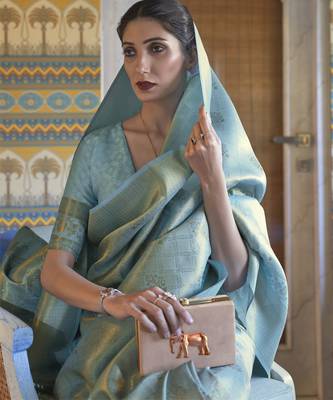  weaving saree with rich pallu & elegant finish 2