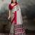 Printed ajrakh satin crepe saree – traditional art with a modern touch