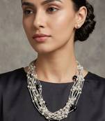 Black stone necklaces