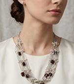 Black stone necklaces