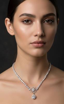 Silver plated necklaces 1