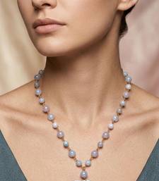 Blue stone necklaces