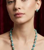 Blue stone necklaces