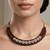 Brown plain necklaces