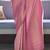 Pink Jaquard Silk Woven Zari Work Traditional Saree With Unstitch Blouse Piece