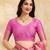Pink Jaquard Silk Woven Zari Work Traditional Saree With Unstitch Blouse Piece