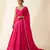 Hot Pink Embroidered Lehenga Set
