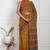 Floral printed pure cotton ethnic saree for woman