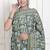 Floral printed pure cotton ethnic saree for woman