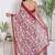 Floral printed pure cotton ethnic saree for woman