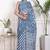 Floral printed pure cotton ethnic saree for woman