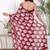 Floral printed pure cotton ethnic saree for woman