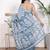 Floral printed pure cotton ethnic saree for woman
