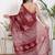 Floral printed pure cotton ethnic saree for woman