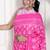 Floral printed pure cotton ethnic saree for woman
