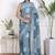 Floral printed pure cotton ethnic saree for woman