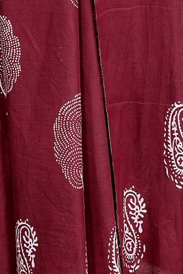Floral printed  cotton ethnic saree for woman 4