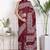 Floral printed pure cotton ethnic saree for woman