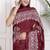 Floral printed pure cotton ethnic saree for woman