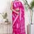 Floral printed pure cotton ethnic saree for woman