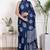 Floral printed pure cotton ethnic saree for woman