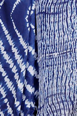 Lehariya printed  cotton ethnic saree for woman 4