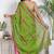 Lehariya printed pure cotton ethnic saree for woman