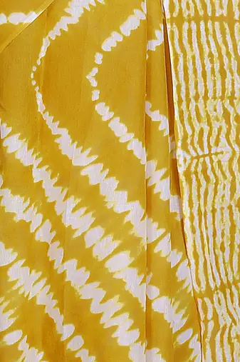 Lehariya printed  cotton ethnic saree for woman