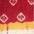 Red Bandhani Art Silk Saree With Zari Border