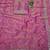 Pink Color Multi Sequincs Emrodairy Work Sattin Saree