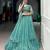 Sea Green Beaded Embroidered Gold Coin Lehenga Choli