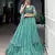 Sea Green Beaded Embroidered Gold Coin Lehenga Choli